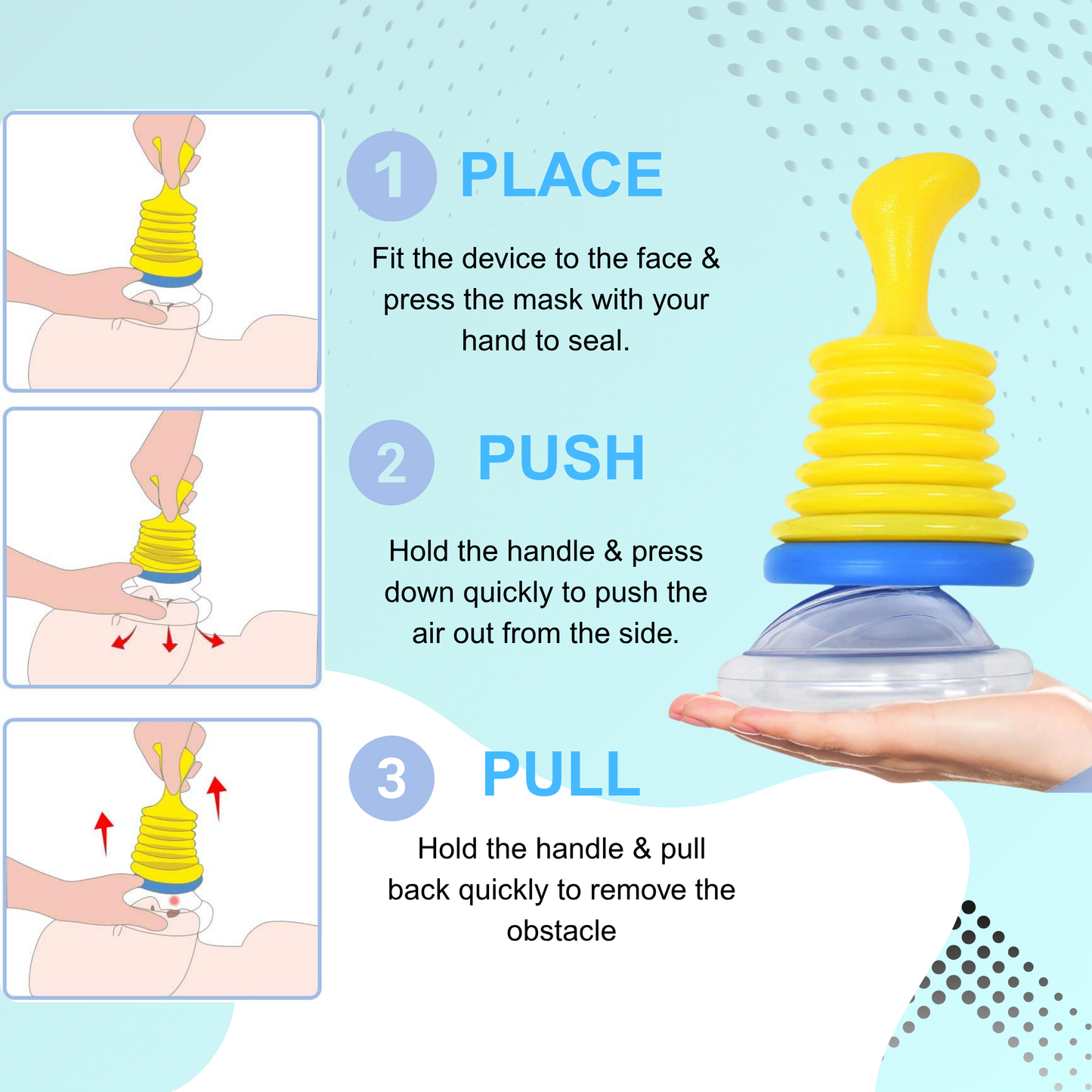 🛡️ Anti Choking Rescue Device